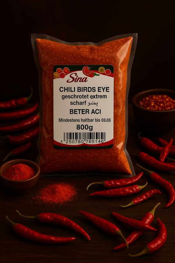 Chili Flocken — Extrem Scharf Chili Birds Eye - Beter Acı 🔥🌶️