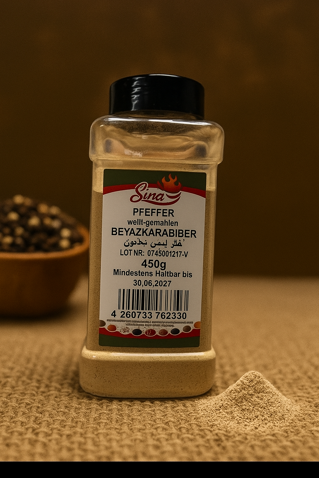 Pfeffer weiß gemahlen - Beyaz Karabiber