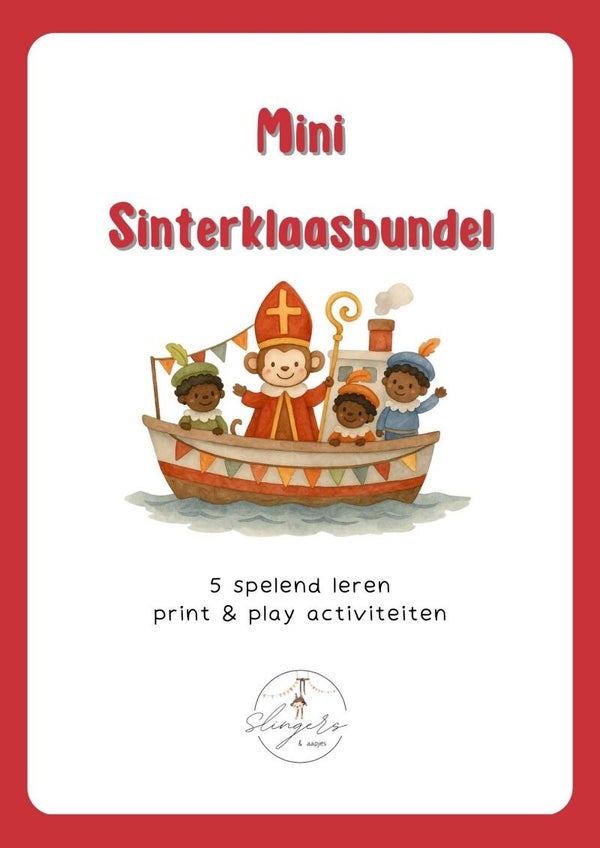 Mini Sinterklaasbundel – 5 Speelse Print & Play Activiteiten