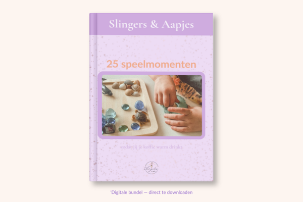 25 speelmomenten zodat jij je koffie warm drinkt - Digitaal boek
