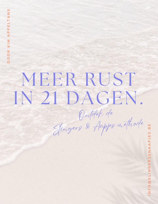 Meer rust in 21 dagen