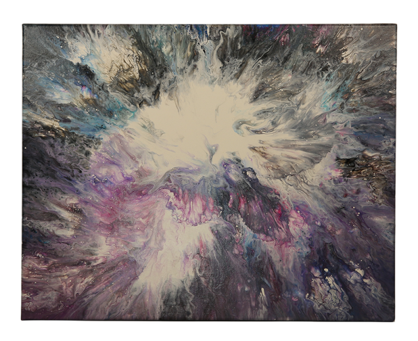 First Light, aricylic painting on canvas - 20 x 16 inches