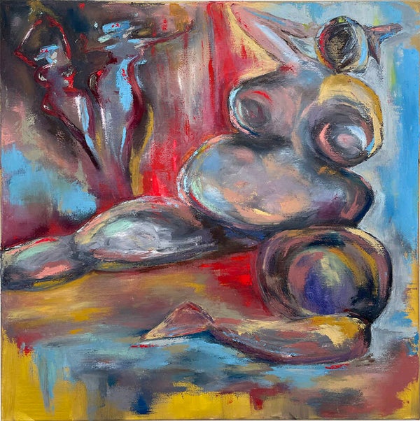 Worship, 100 x 100 cm