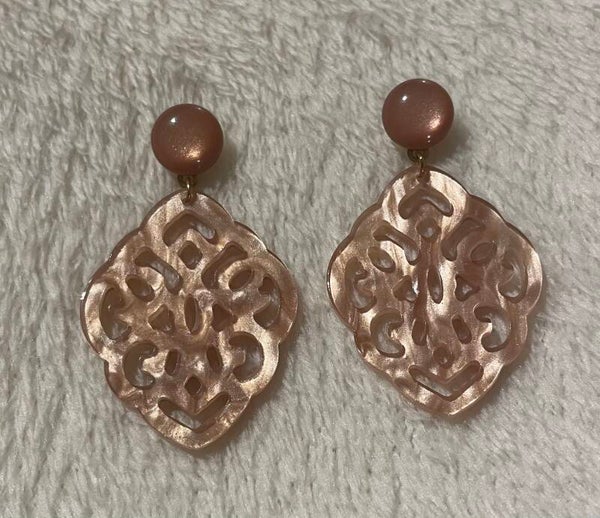 Earrings Brown BR1