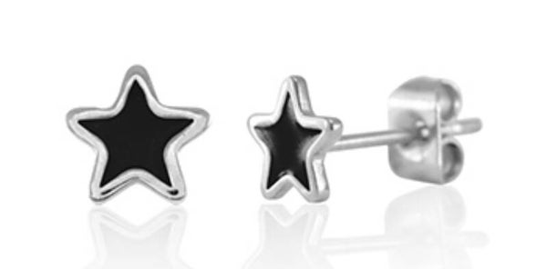 Earrings Star Silver