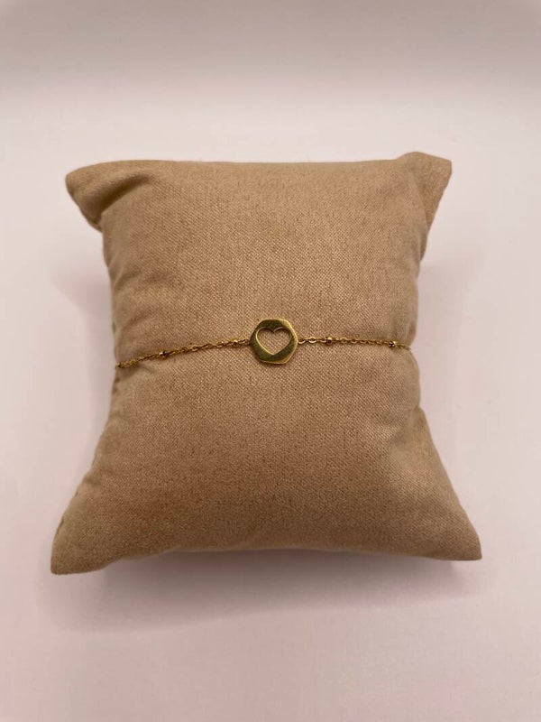 Bracelet Open Heart Gold