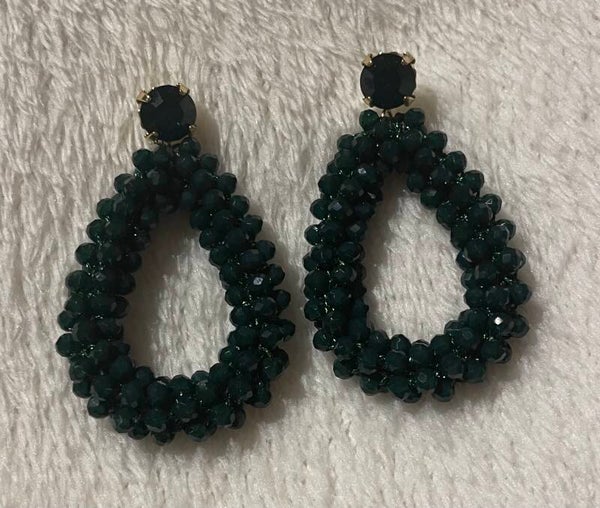 Earrings Green GR6