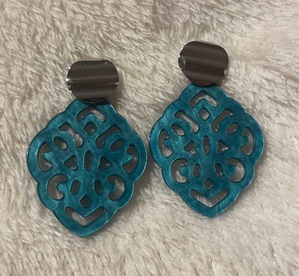Earrings Blue BL4