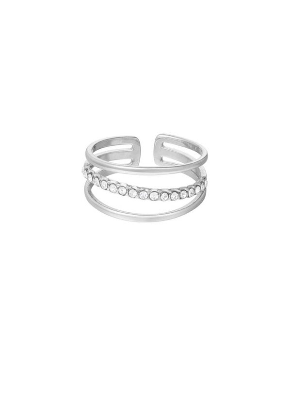 Ring Triple Silver