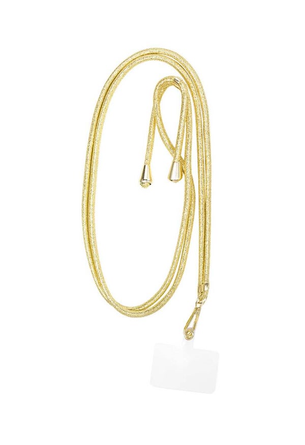 Telephone Cord Gold