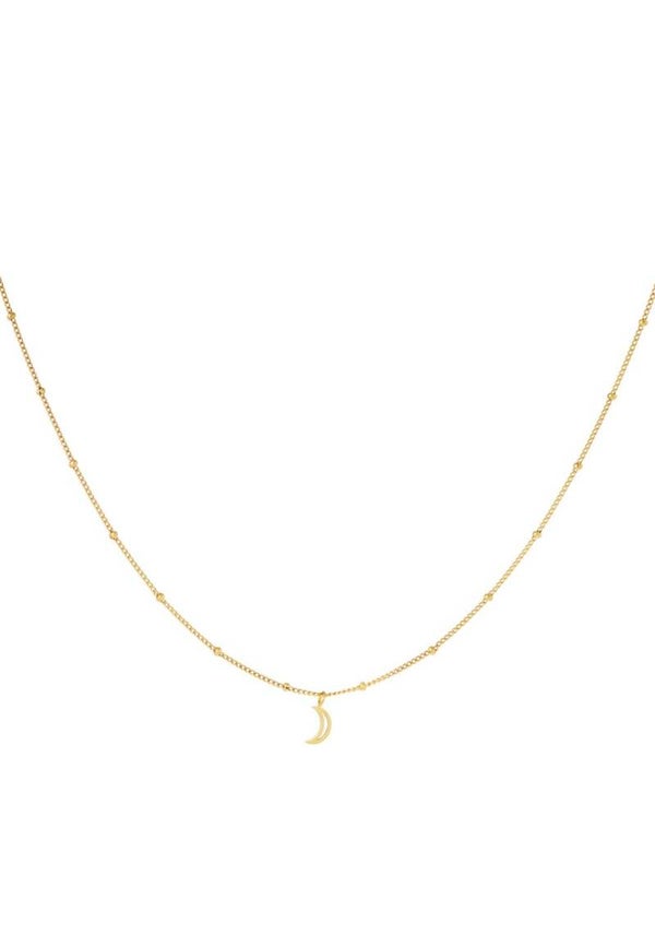 Necklace Moon Gold