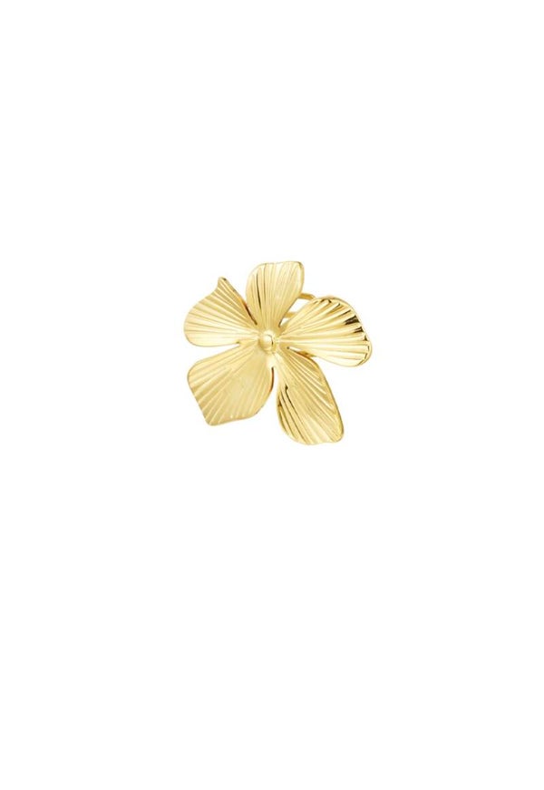 Ring Flower Gold