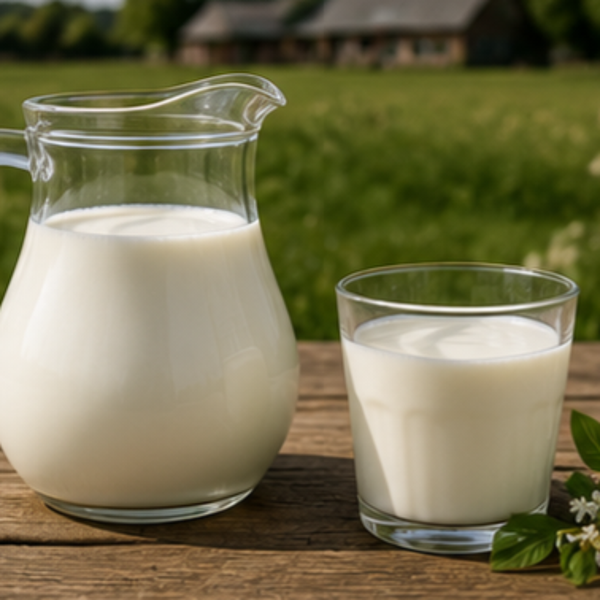 Verse geitenmelk 1L