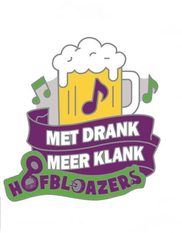 Hofbloazers - Met drank - pin.