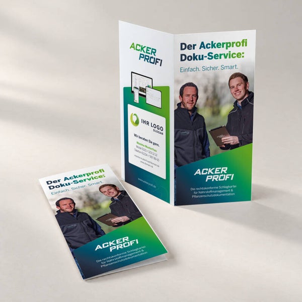 Faltblatt – Doku-Service
