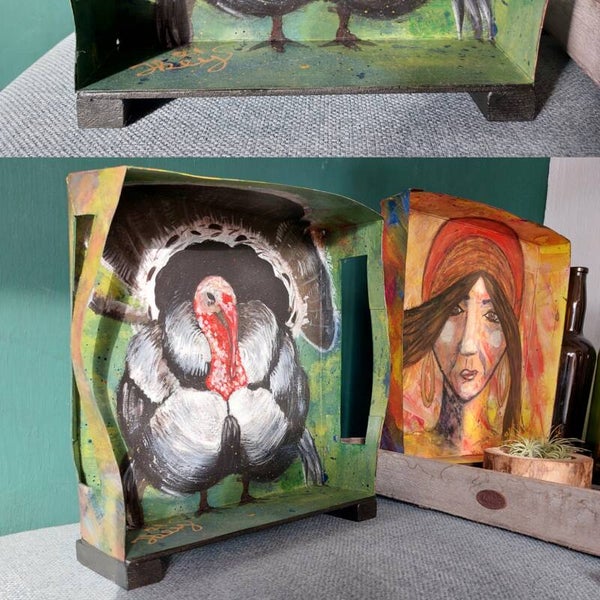 Schilderij op pootjes