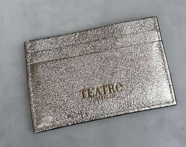 Tracey Metallic pasjeshouder goud