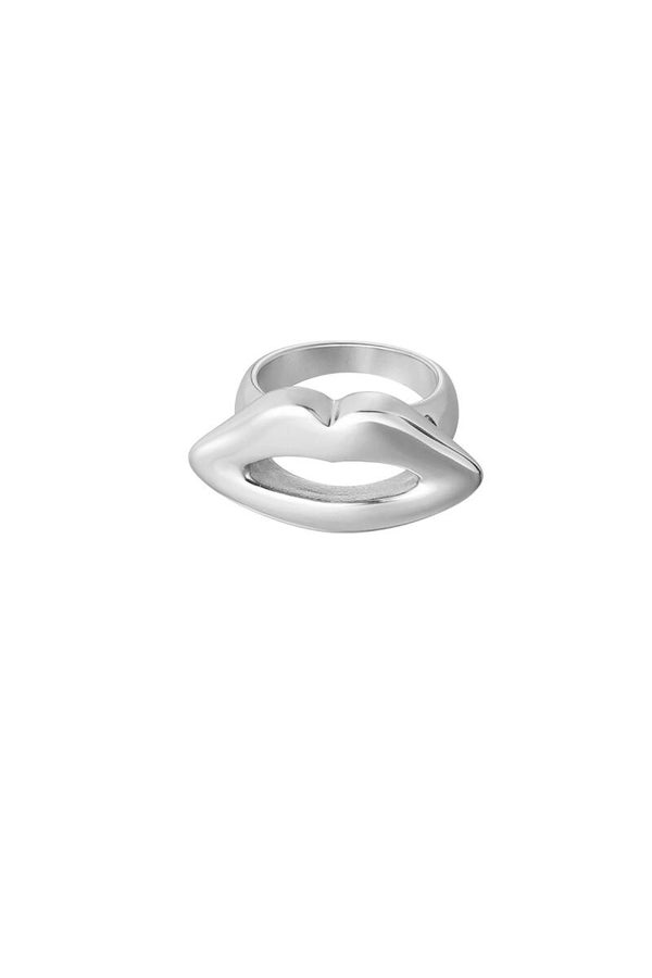 Ring LIPS zilver