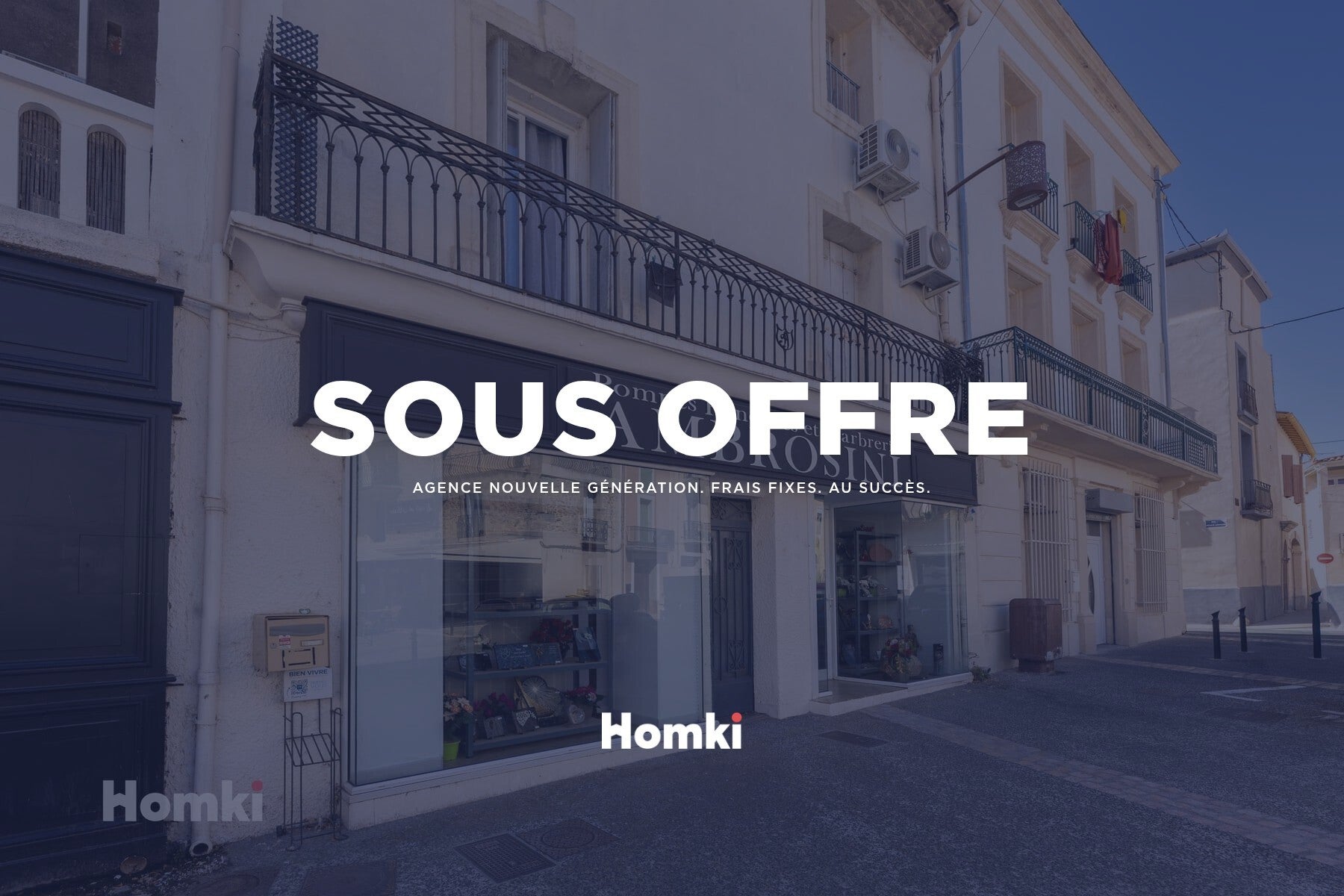 Local commercial à vendre Mèze 34140