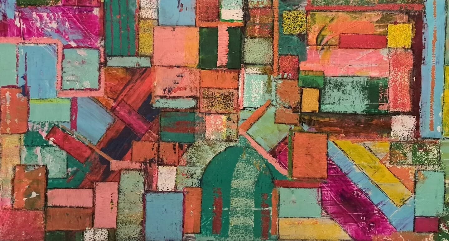 Acryl auf Canvas 110 x 60 cm