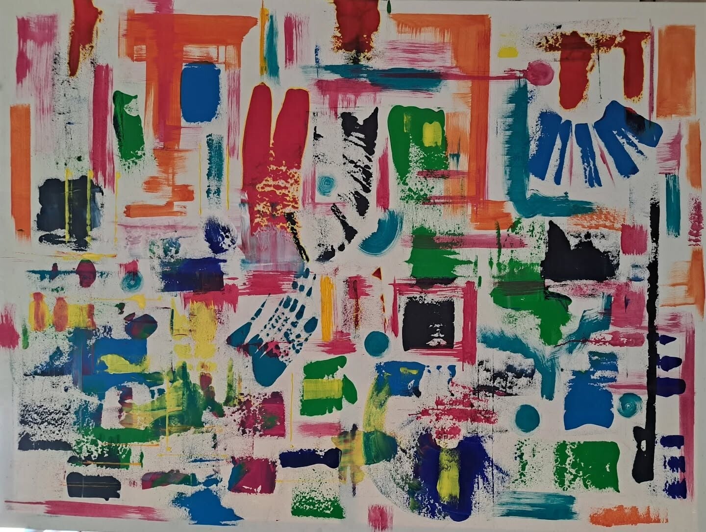Acryl auf Canvas 200 x 150 cm