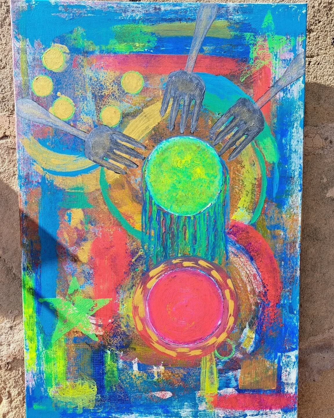 Acryl auf Canvas 60 x 90 cm