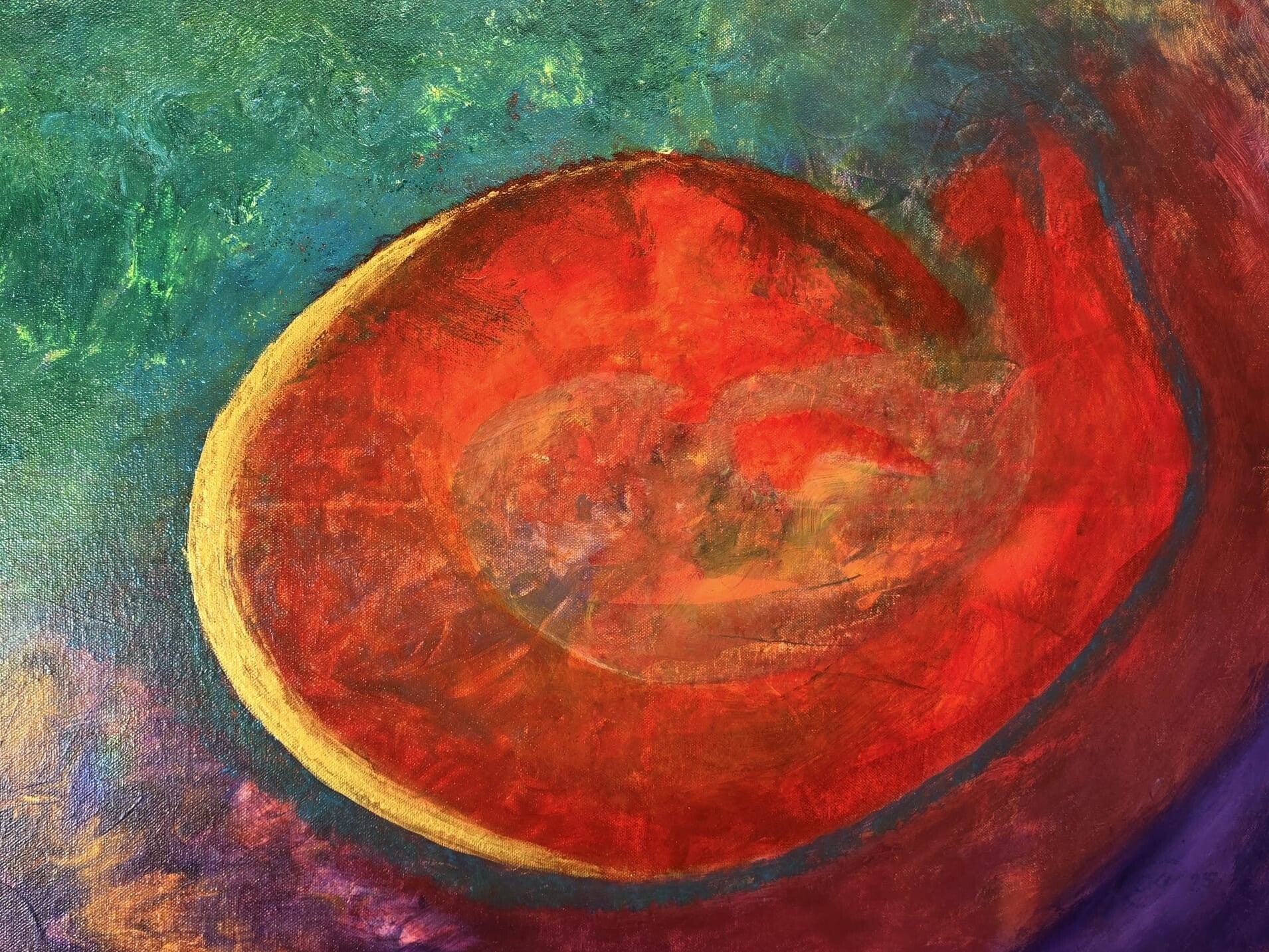 Acryl auf Canvas 90 x 60 cm
