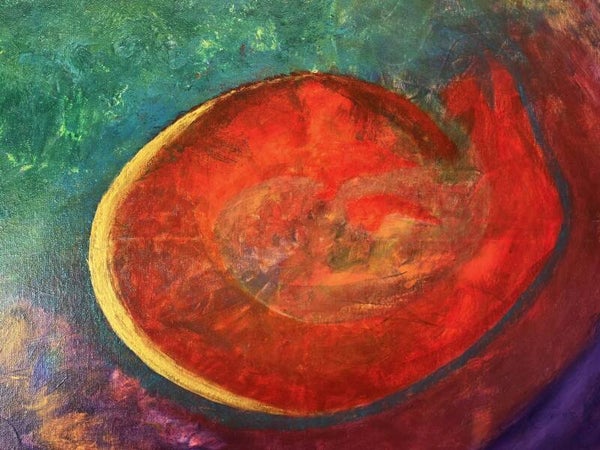 Acryl auf Canvas 90 x 60 cm