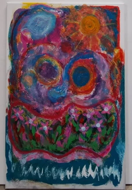 Acryl auf Canvas 60 x 90 cm
