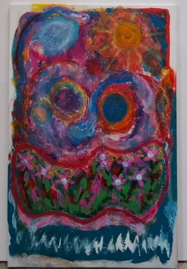 Acryl auf Canvas 60 x 90 cm