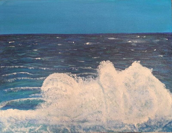 Acryl auf Canvas 54 x 42 cm