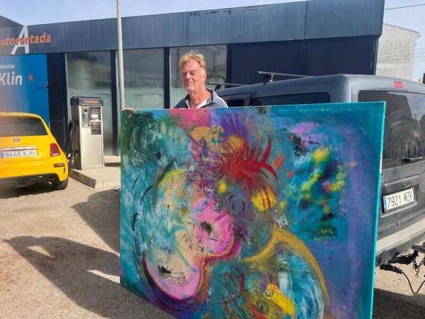 Acryl auf Holz 200 x 150 cm