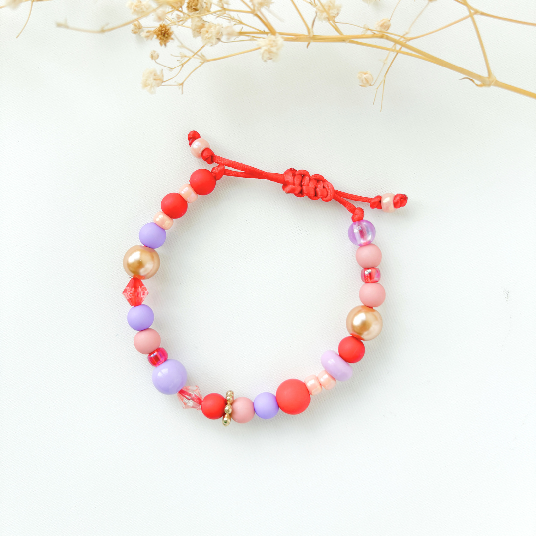 Kinderarmband 'Lilac Glow'