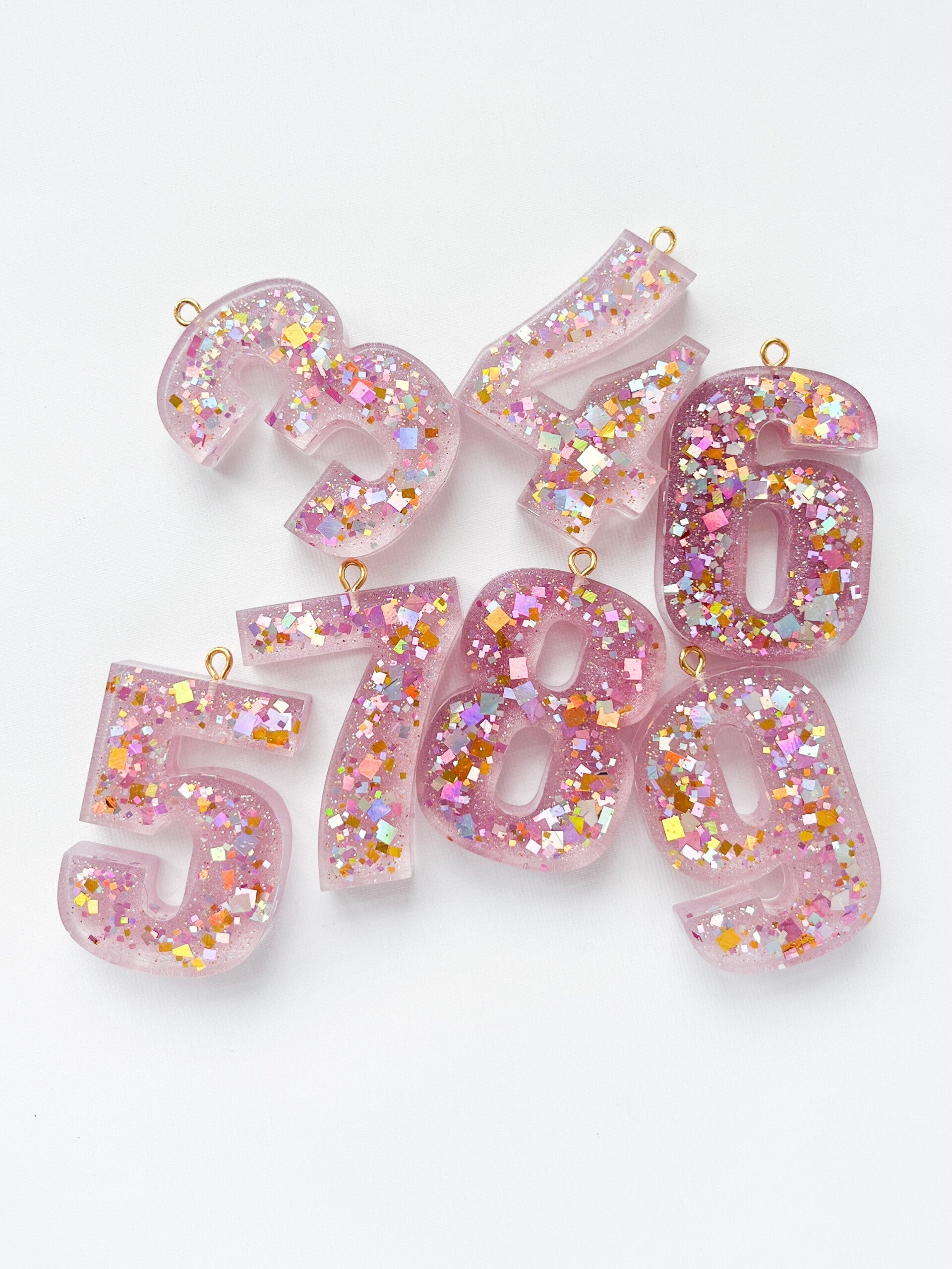 Cijferbedel / Letterbedel - lila