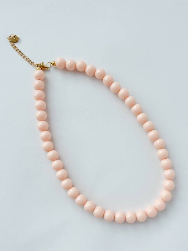 Bubblegum damesketting - peach
