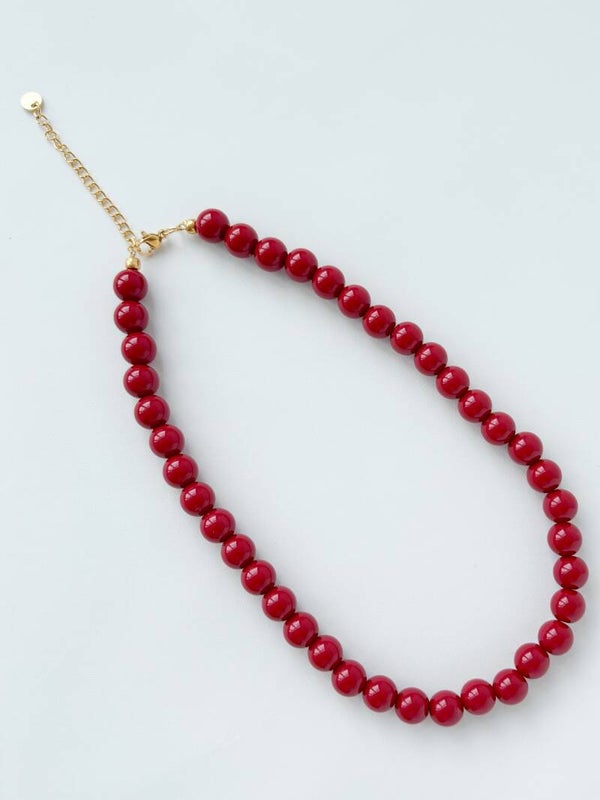 Bubblegum damesketting - rood