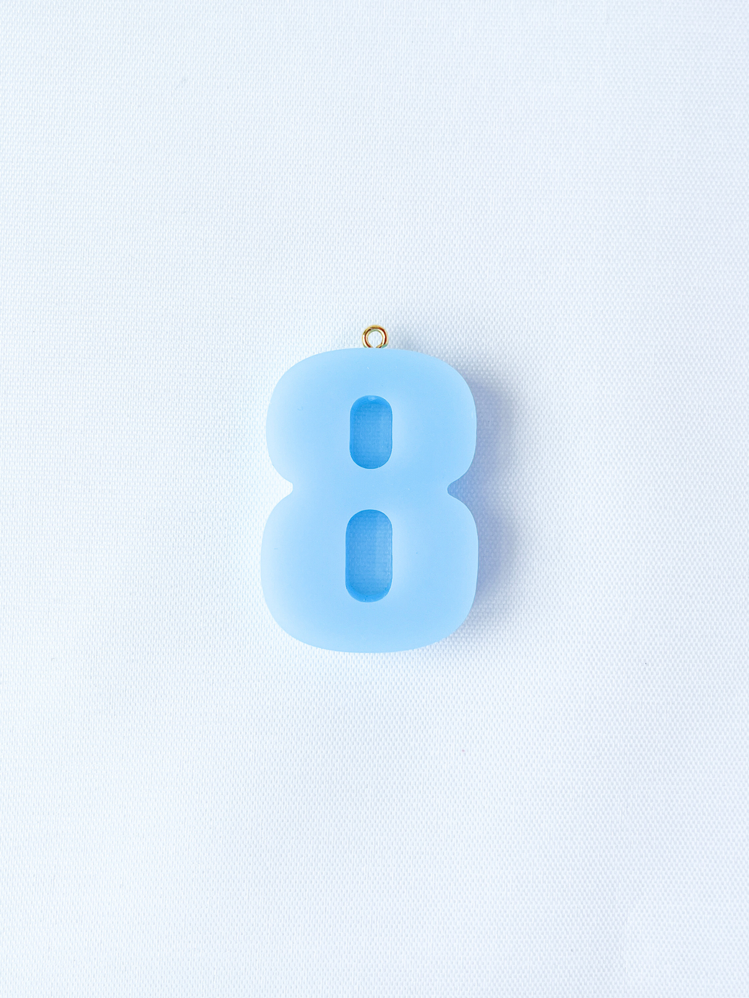 Cijferbedel / Letterbedel - blauw