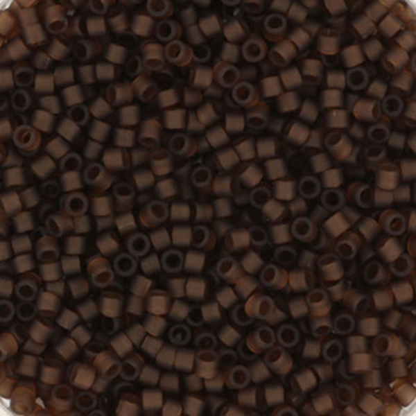 Miyuki Delica's kralen 11/0 (2mm) Transparant matte root beer – DIY kralen voor kinderkettingen & armbandjes