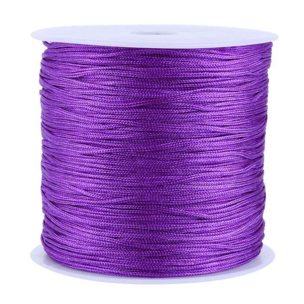 Macramé draad Paars - 0,8mm