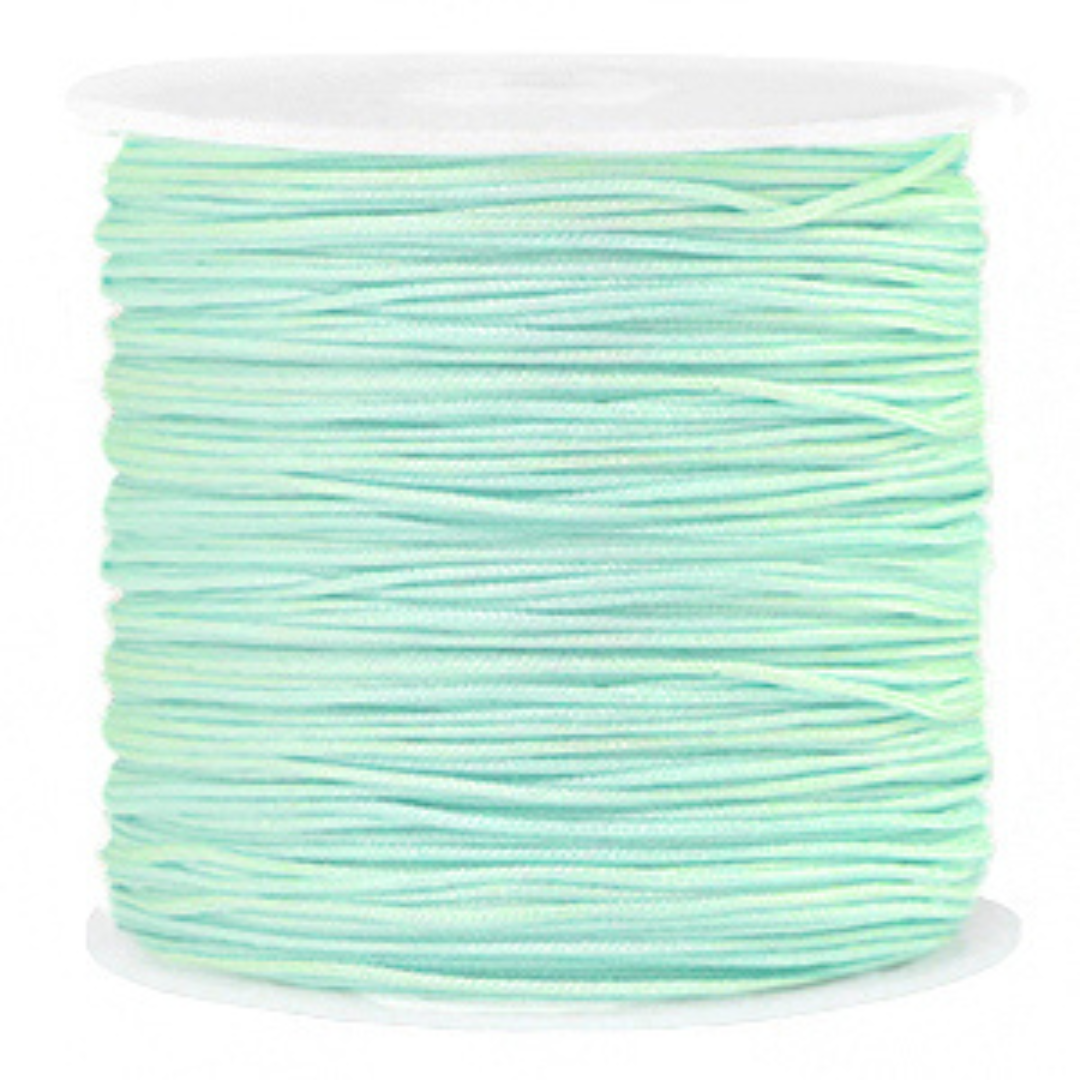 Macramé draad Licht Turquoise - 0,8mm