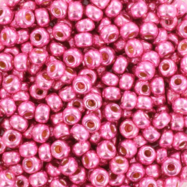 Miyuki Rocailles kralen 8/0 3mm Duracoat galvanized hot pink – DIY kralen voor kinderkettingen & armbandjes