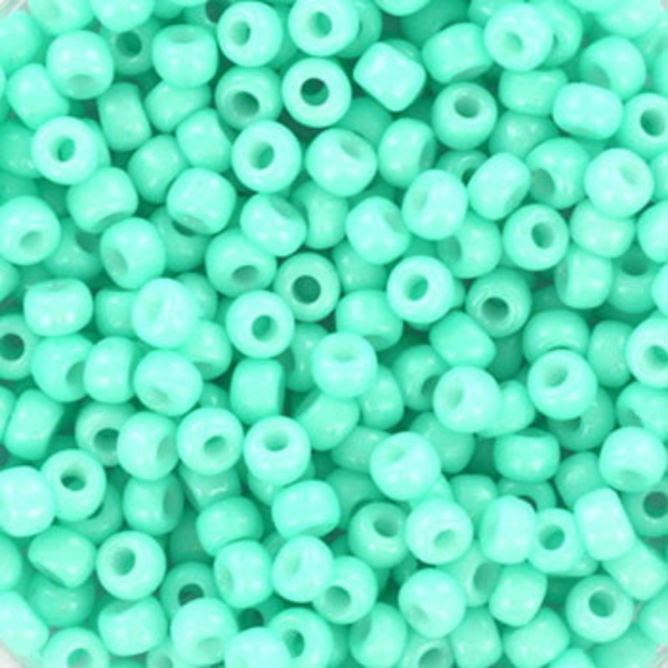 Miyuki Rocailles kralen 8/0 3mm Duracoat opaque catalina – DIY kralen voor kinderkettingen & armbandjes