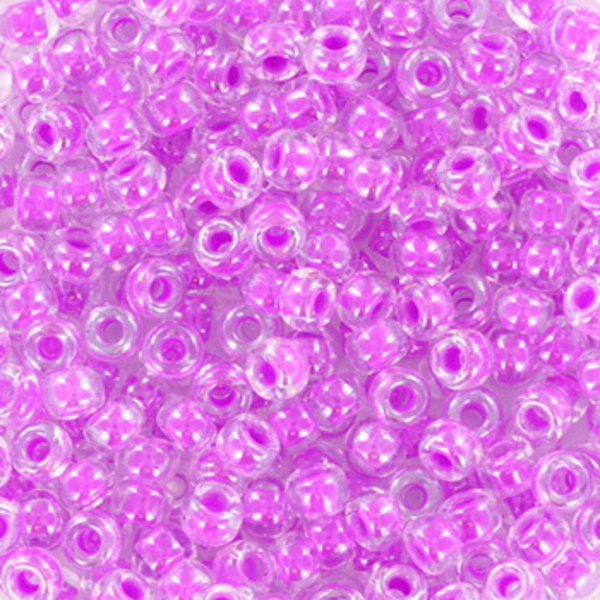 Miyuki Rocailles kralen 8/0 3mm Luminous purple lila – DIY kralen voor kinderkettingen & armbandjes