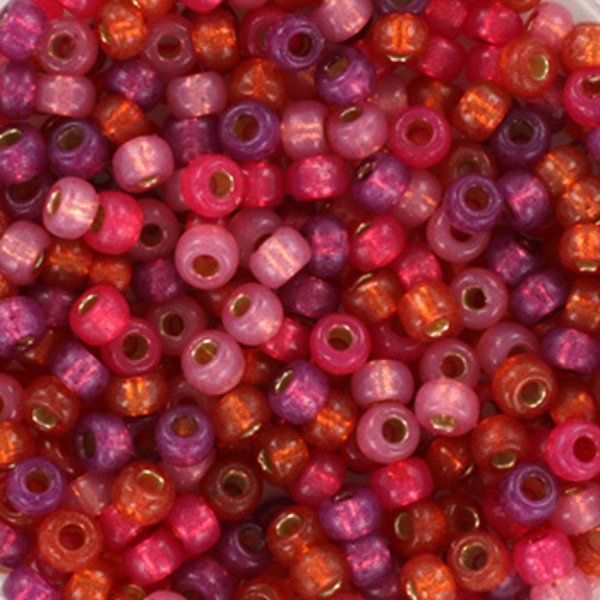 Miyuki Rocailles kralen 8/0 3mm Warm Heart mix - DIY kralen voor kinderkettingen & armbandjes