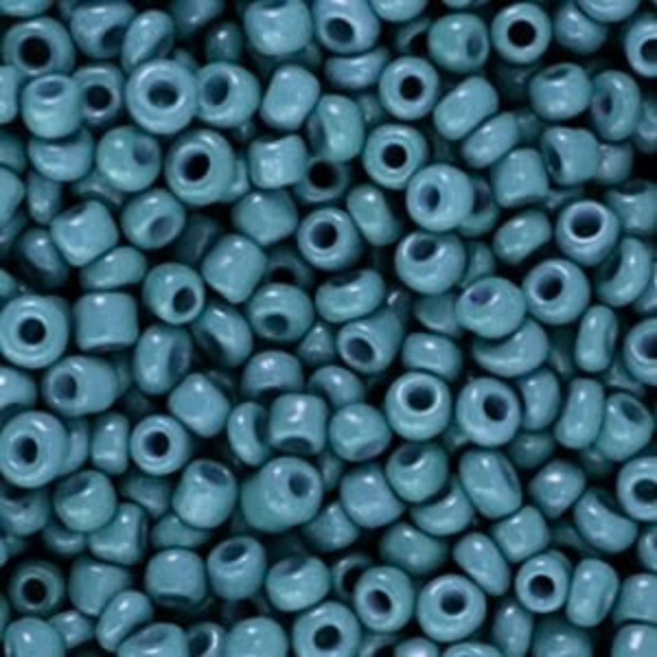 Rocailles kralen 6/0 4mm Bermuda Blue – DIY kralen voor kinderkettingen & armbandjes