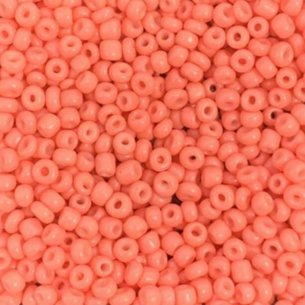 Rocailles kralen 6/0 4mm Coral Orange – DIY kralen voor kinderkettingen & armbandjes