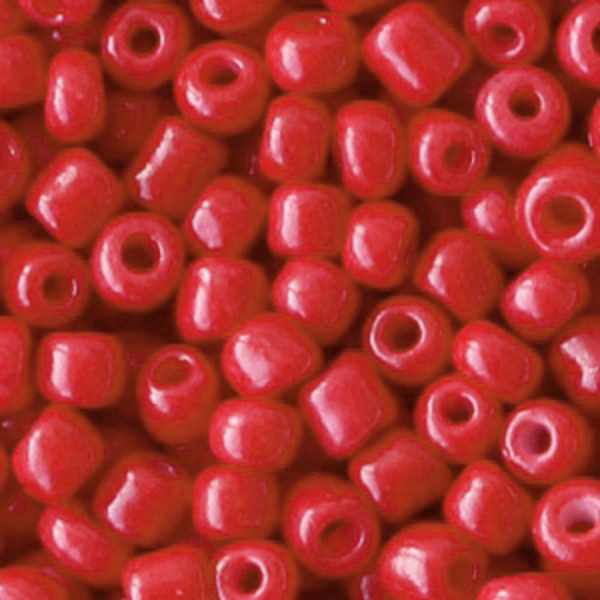 Rocailles kralen 6/0 4mm Crimson Red – DIY kralen voor kinderkettingen & armbandjes