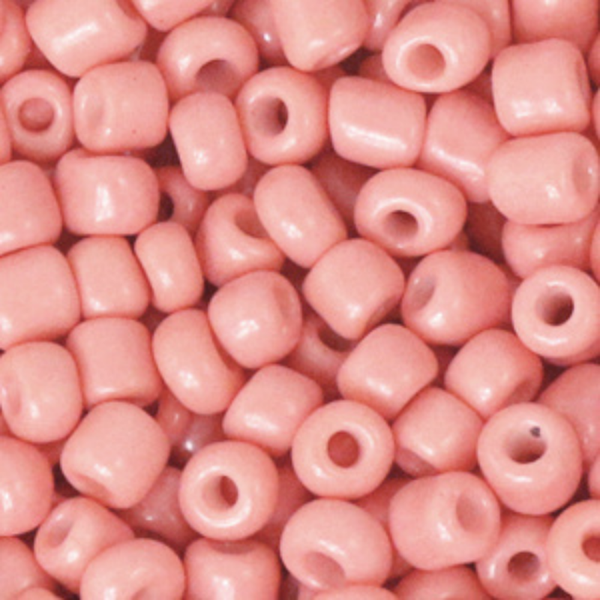 Rocailles kralen 6/0 4mm Peach Pink – DIY kralen voor kinderkettingen & armbandjes