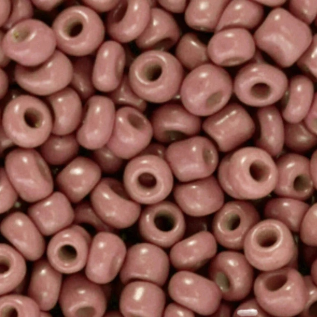 Rocailles kralen 6/0 4mm Terracotta Pink – DIY kralen voor kinderkettingen & armbandjes