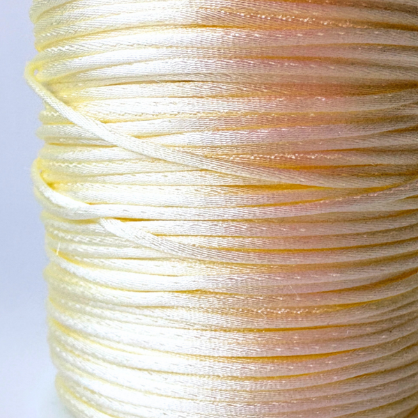 Satijnkoord Cream - 1mm